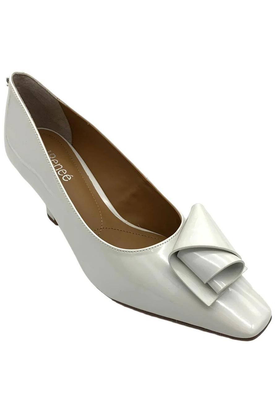 J. Renee Women's Karali Heel Pumps White - Wide